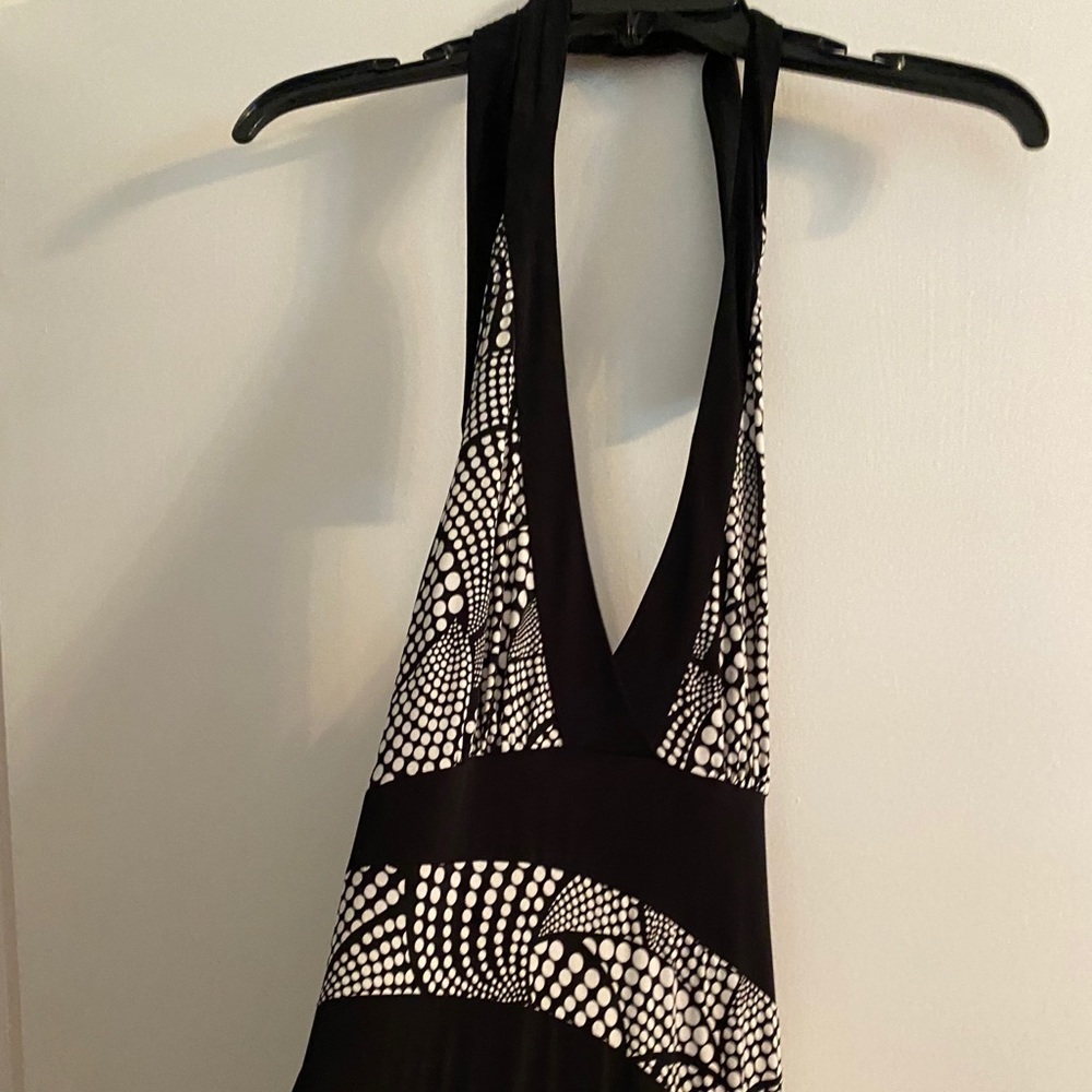 Black and white dress